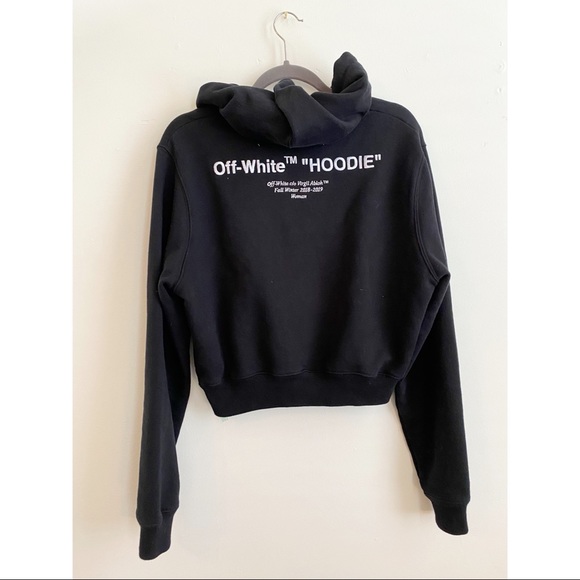 Off-White Tops - NWOT Off white hoodie Xs/s